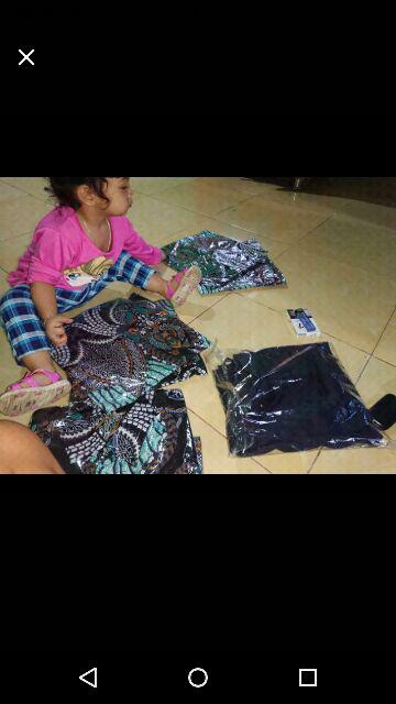 Maura Couple - Sania Ruffle Batik Couple Ori Ndoro Jowi Garansi Termurah Shopee - Kebaya Modern 2564