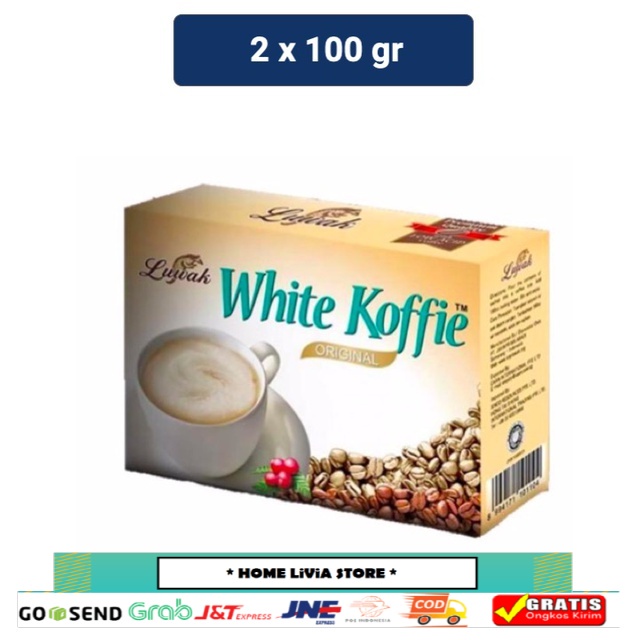 

Luwak White Coffee Box 100 gr Twinpack