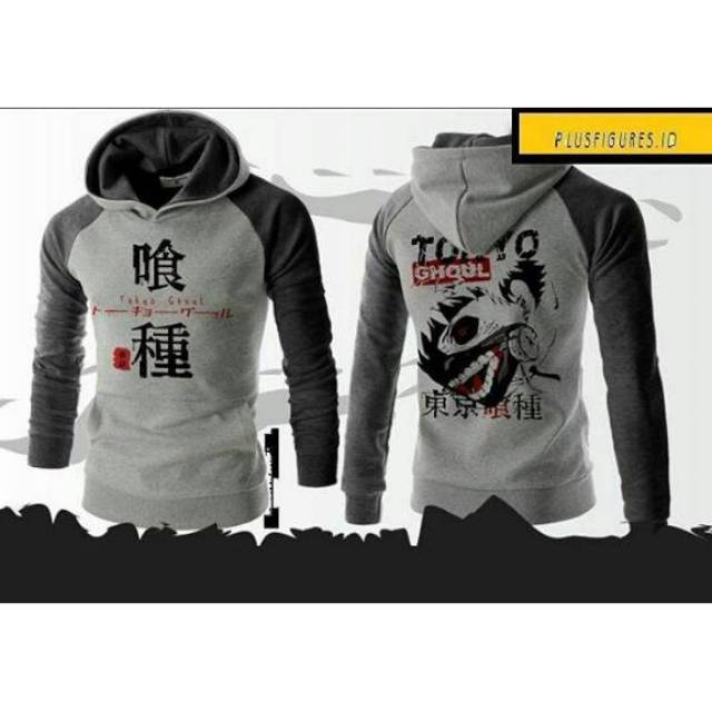 sweater hoodie kaneki tokyo ghoul