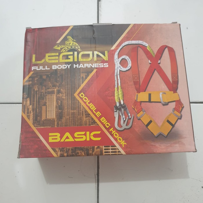 Sabuk Pengaman Panjat Tebing / Body Harness / Belt Safety Legion Double Hook