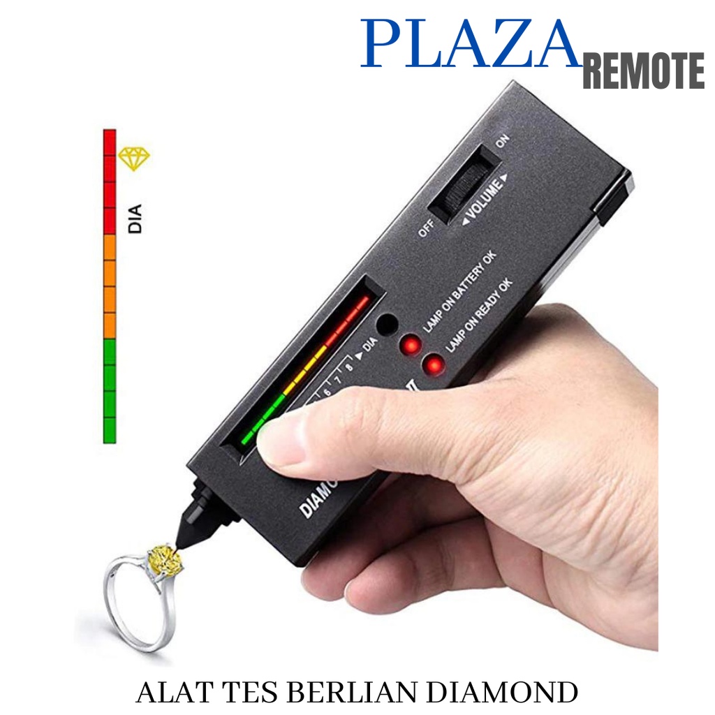 ALAT TES KETEBALAN BATU PERMATA BERLIAN DIAMOND TESTER LED INDIKATOR