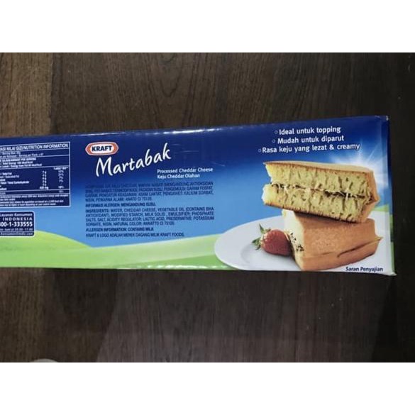 

Pesan disini--Keju Cheddar Cheese Kraft Martabak 2kg !!-