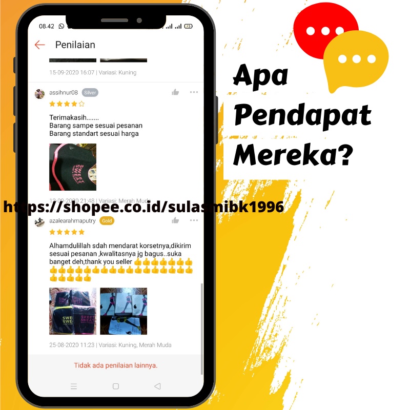 Sabuk Pelangsing Korset Pengecil Perut Sweet Sweat Waist Trimmer Belt Korset Pembakar Lemak