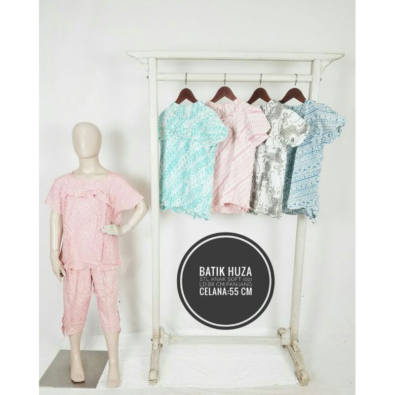 Setelan anak by Huza batik Pekalongan