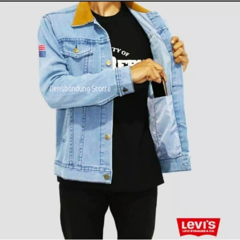 (BISA COD) JAKET JEANS DILAN / JAKET DENIM DYLAN PREMIUM