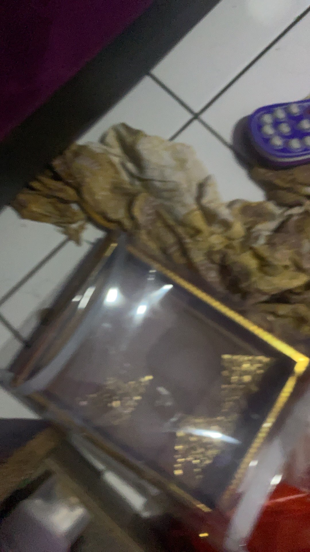 Frame 17x23 Dengan Mika Dan Sudut Hiasan Mika Kotak Hantaran Seserahan Warna Gold Dan Silver