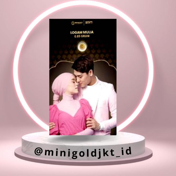 Harga Bersahabat.. MiniGold X Leslar Series Gramasi 0.05 Gram / Logam Mulia Lesti Kejora & Rizky Bil