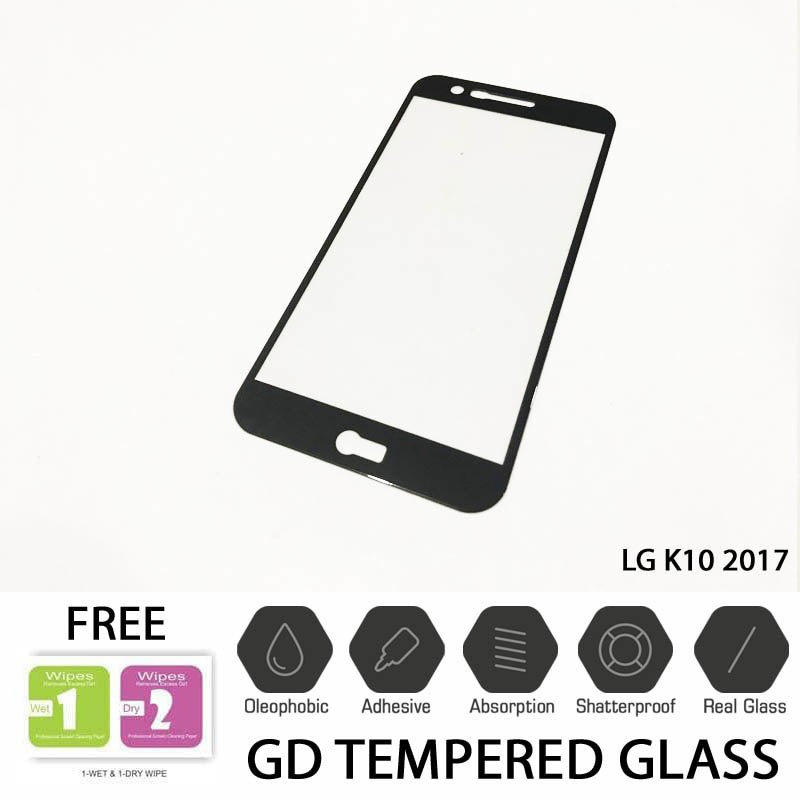 GD Full Tempered Glass LG K10 2017