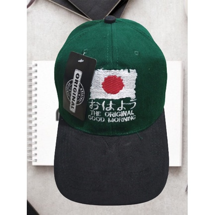 new TOPI DISTRO PRIA LOGO BENDERA JEPANG TERMURAH DAN TERLARIS