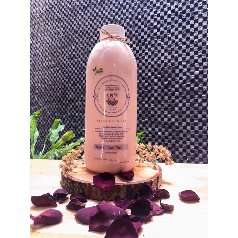

AFGC Rotjes Milk Vanilla Rose Tea 250ml/1ml Diet Sehat