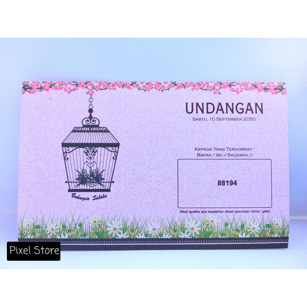 Undangan Pernikahan ERBA 88194