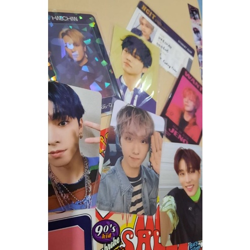 Official Photocard  AC Haechan, ID Card NCIT Haechan - Lenti Glitch Jeno - Jaemin Bene SG22 - Jisung
