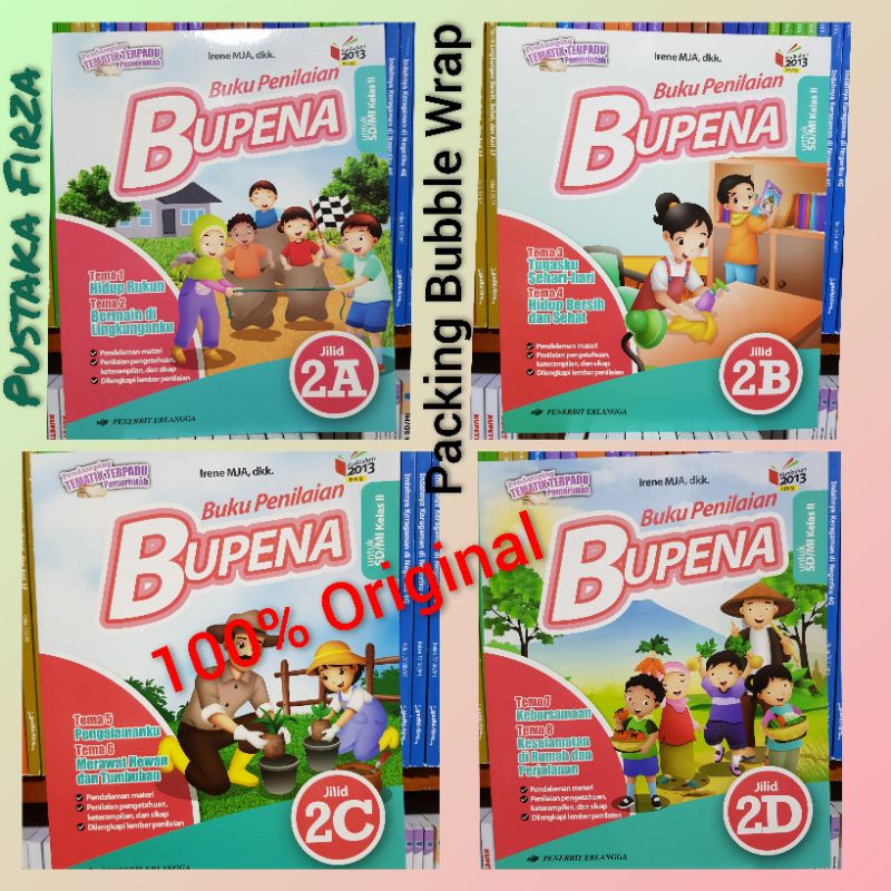 Bupena SD/MI kelas 2A.2B.2C.2D Semester1 dan 2