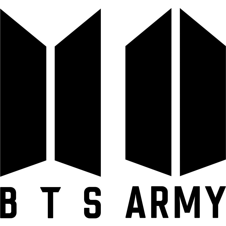 cutting sticker motor helm bts army