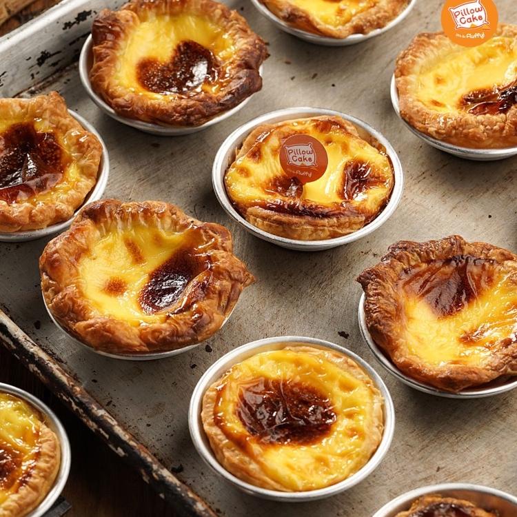

(Best) Portuguese Egg Tart by PillowCake (Isi 6 pcs / per box) ☍ ☍