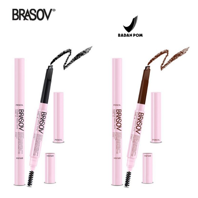 [BPOM] EYEBROW PENSIL AUTO BRASOV - BRASOV EYEBROW PENCIL AUTO ORIGINAL