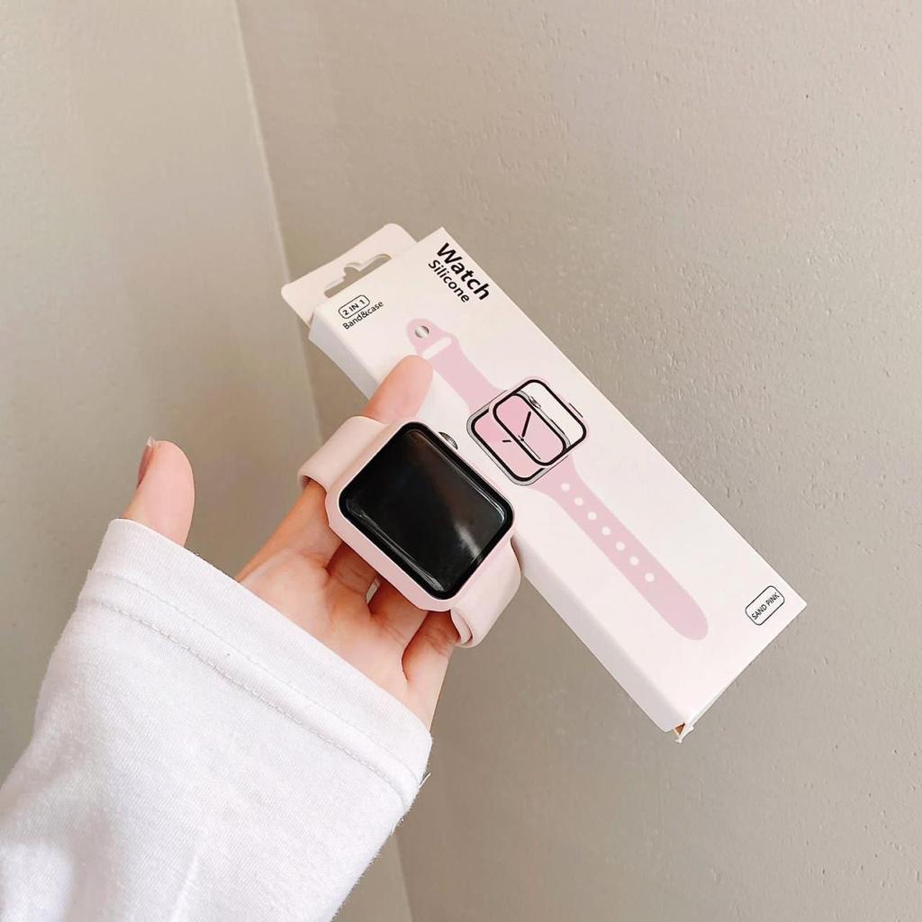 TALI STRAP APPLE WATCH + BUMPER HARD CASE APPLEWATCH /TALI STRIP SMARTWATCH TYPE AK 201 UK 42/44