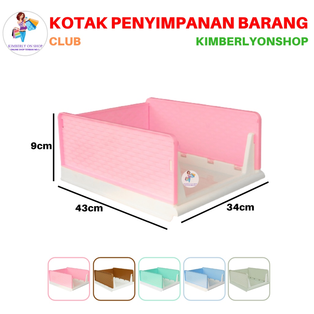 Kotak Rak Serbaguna Smart Organizer Tempat Penyimpanan Barang Club