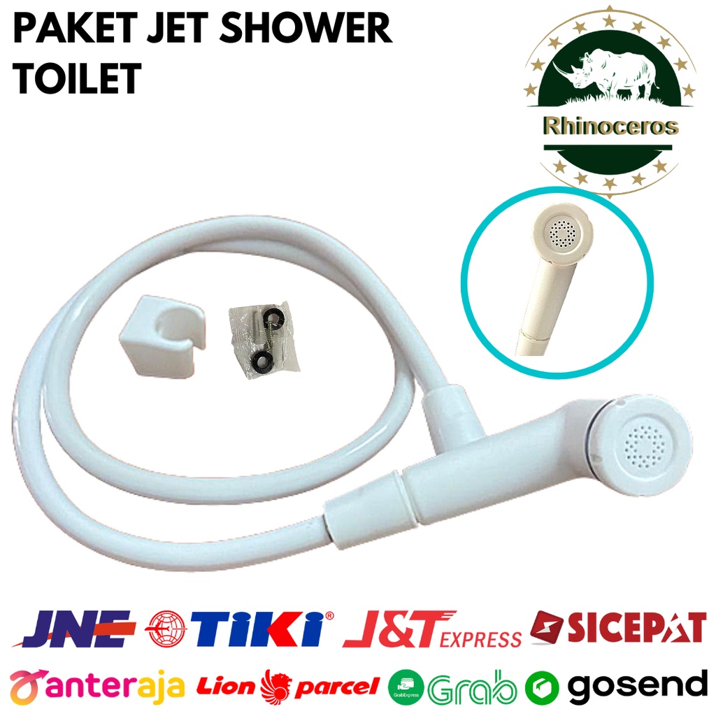 Jet Shower Paket Kloset Kamar Mandi Duduk Semprotan Kloset WC