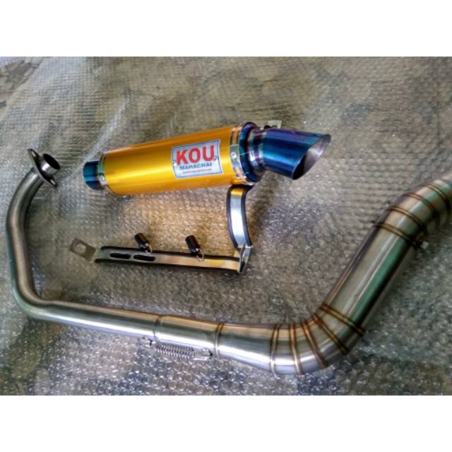 Knalpot racing KOU kidal buat motor SATRIA FU