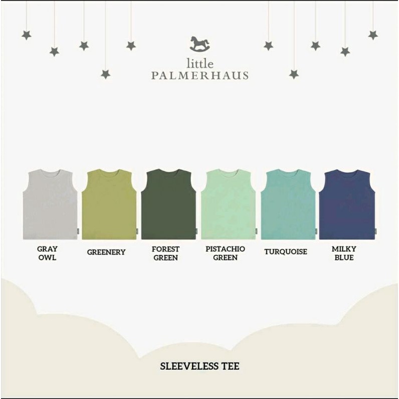 Little palmerhaus sleveless tee 4-6 years