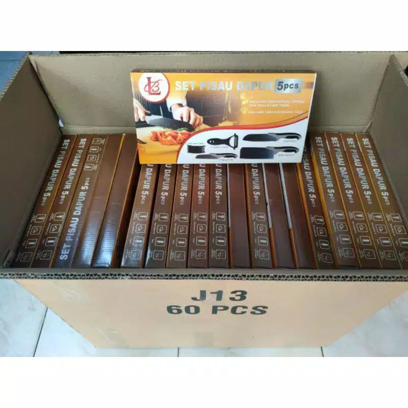 PISAU SET 5 IN 1 KERAMIK / PISAU SET 5IN1 KERAMIK / PISAU DAPUR