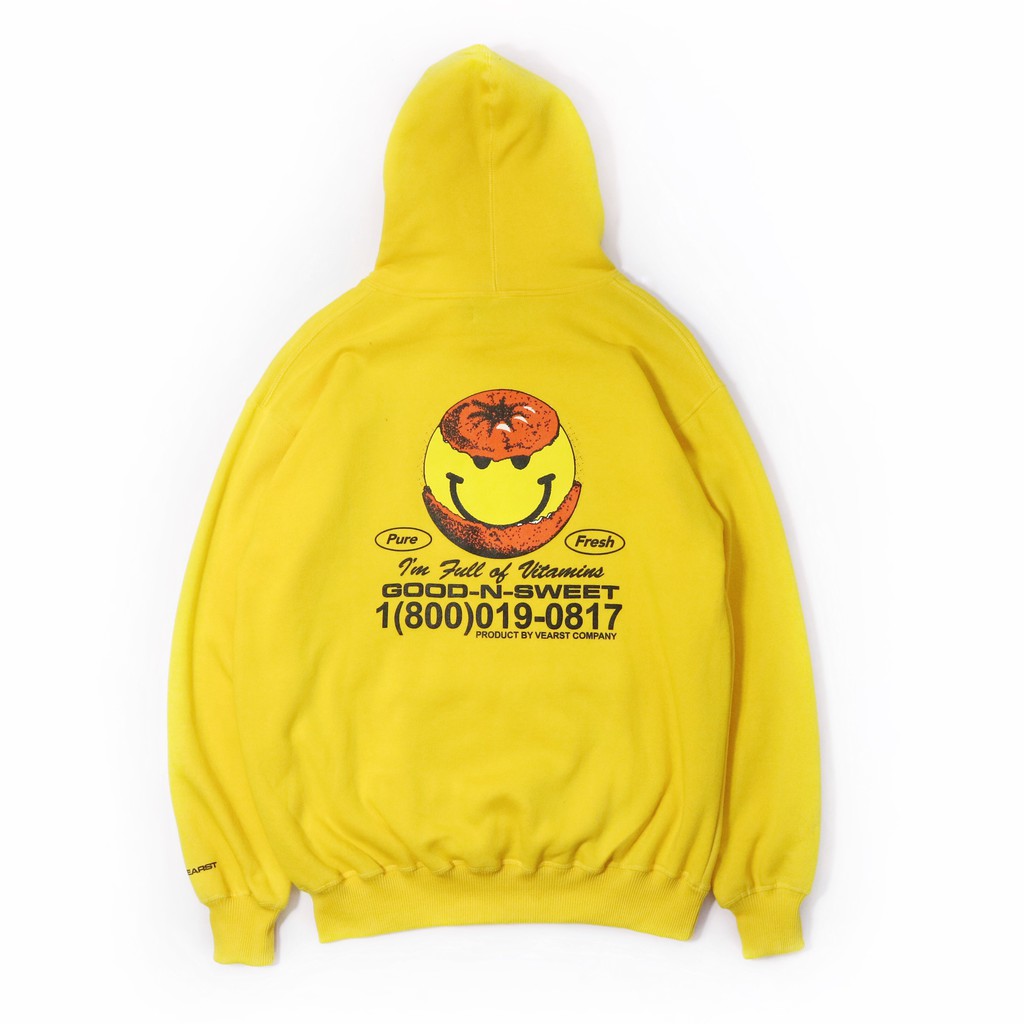 VEARST - Fruit Shop Yellow Hoodie