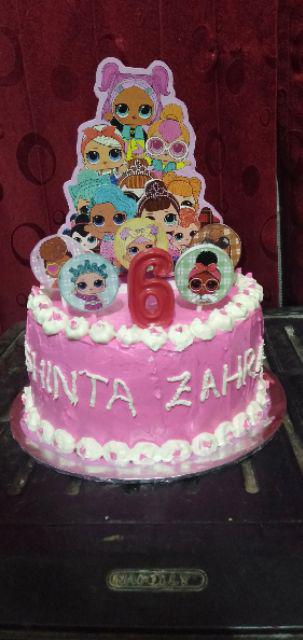 Cake Topper Lol Doll Surprise