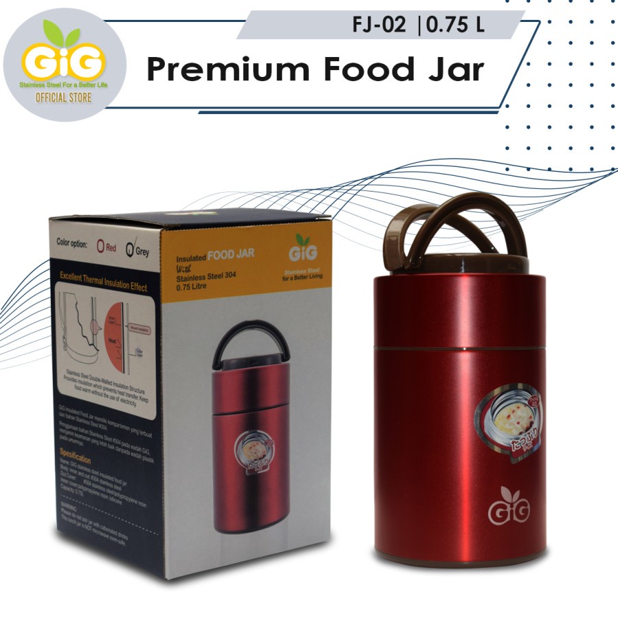 Gig Baby Premium Food Jar 750ml