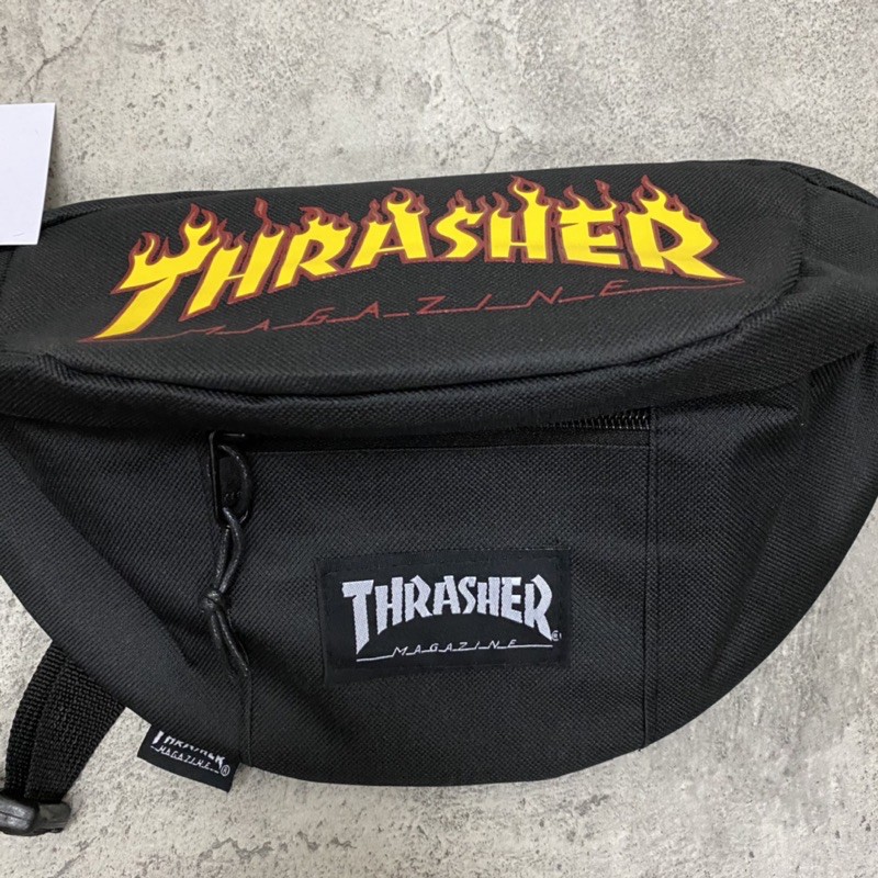 WAISTBAG TRASHER WITH TAG/ TAS SELEMPANG PRIA / GROSIR / TERMURAH / LIKE IMPORT