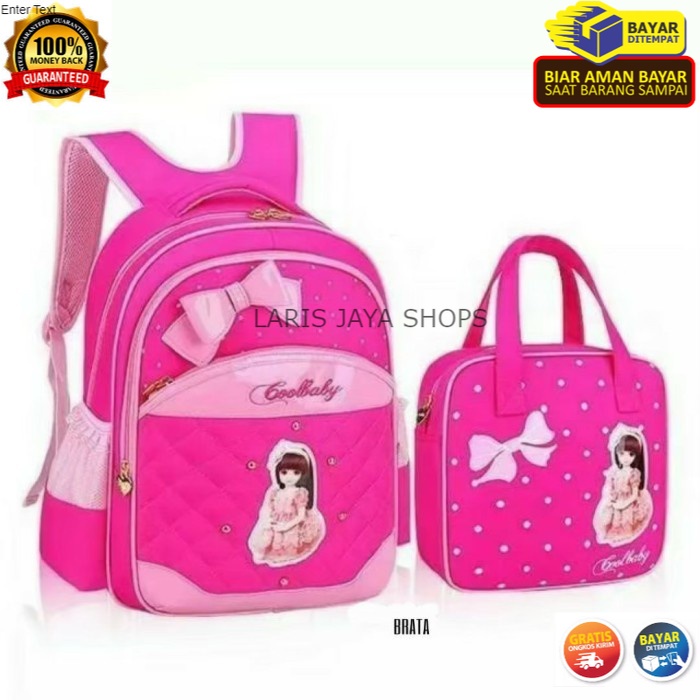 COD TAS RANSEL ANAK PEREMPUAN  RATU BILQIS IMUT BACKPACK SEKOLAH PAUD TK SD KOLEKSI KADO BAYI NEW