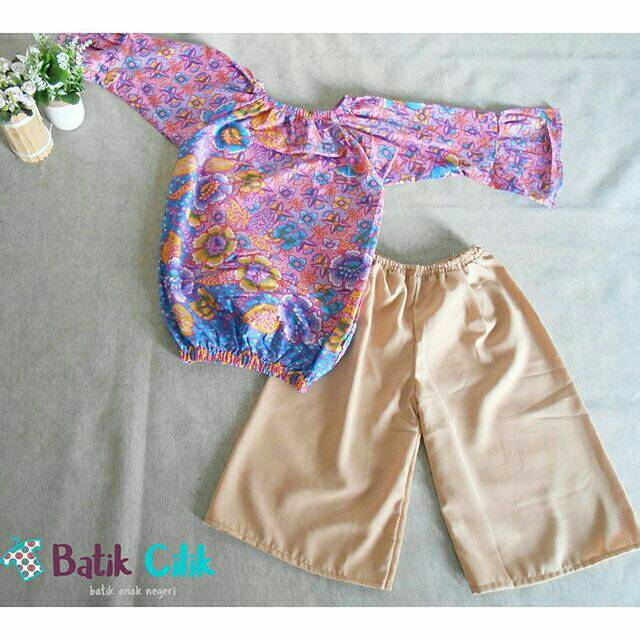 setelan batik anak Nana