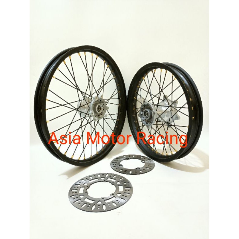 Sepaket Velg Set ring 16 19 18 21 Sepaket Velg Crf Set jari jari Tromol Honda Crf 150 set Piringan