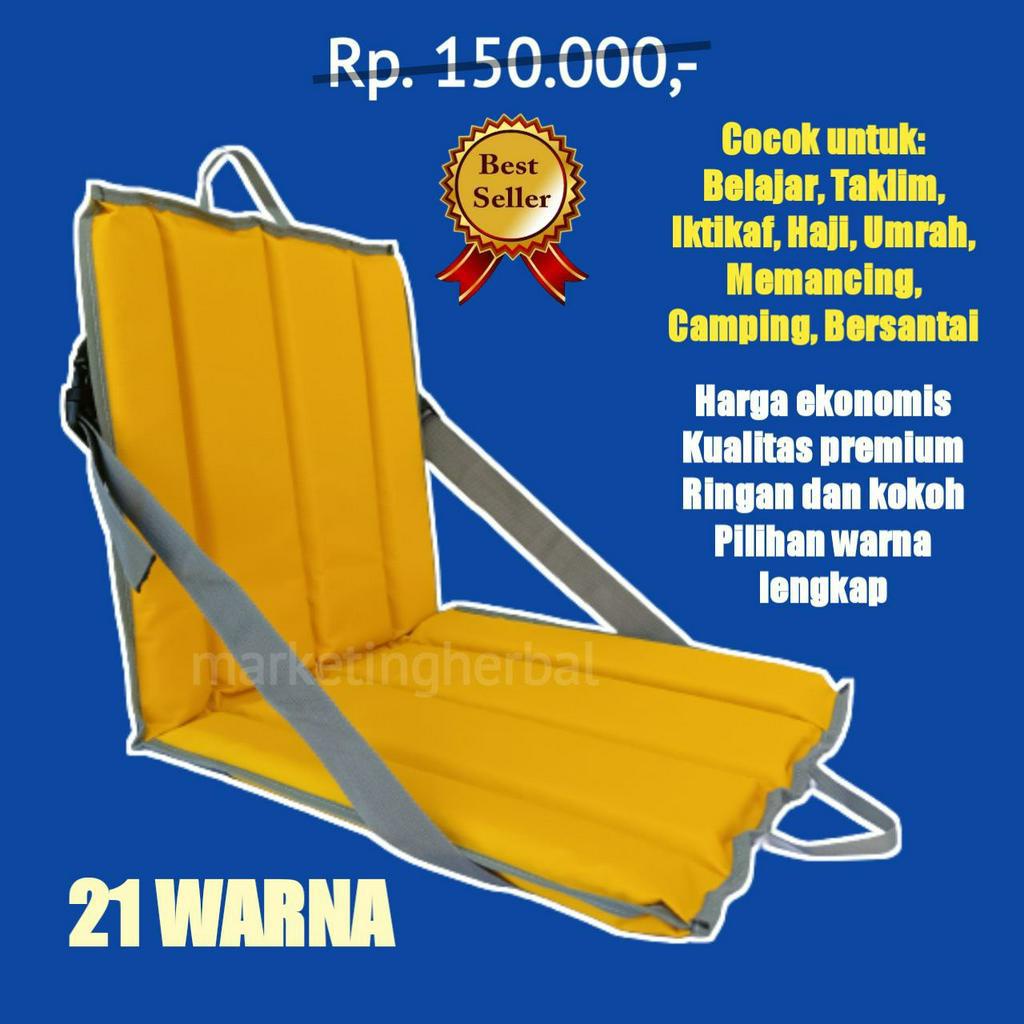 Berkualitas Kursi Lesehan Lipat / Kursi Lantai Lipat / Kursi Malas Lipat / Kursi Portable