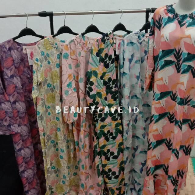 Long Dress Susun KudaMas Couture Daster Busui dan Tidak Busui Panjang