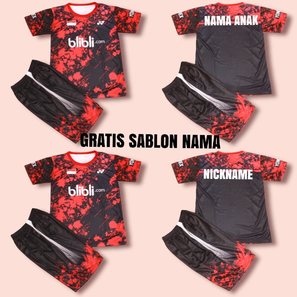 Jersey Baju Voli Anak Laki Laki Jersey Futsal Dan Bulutangkis