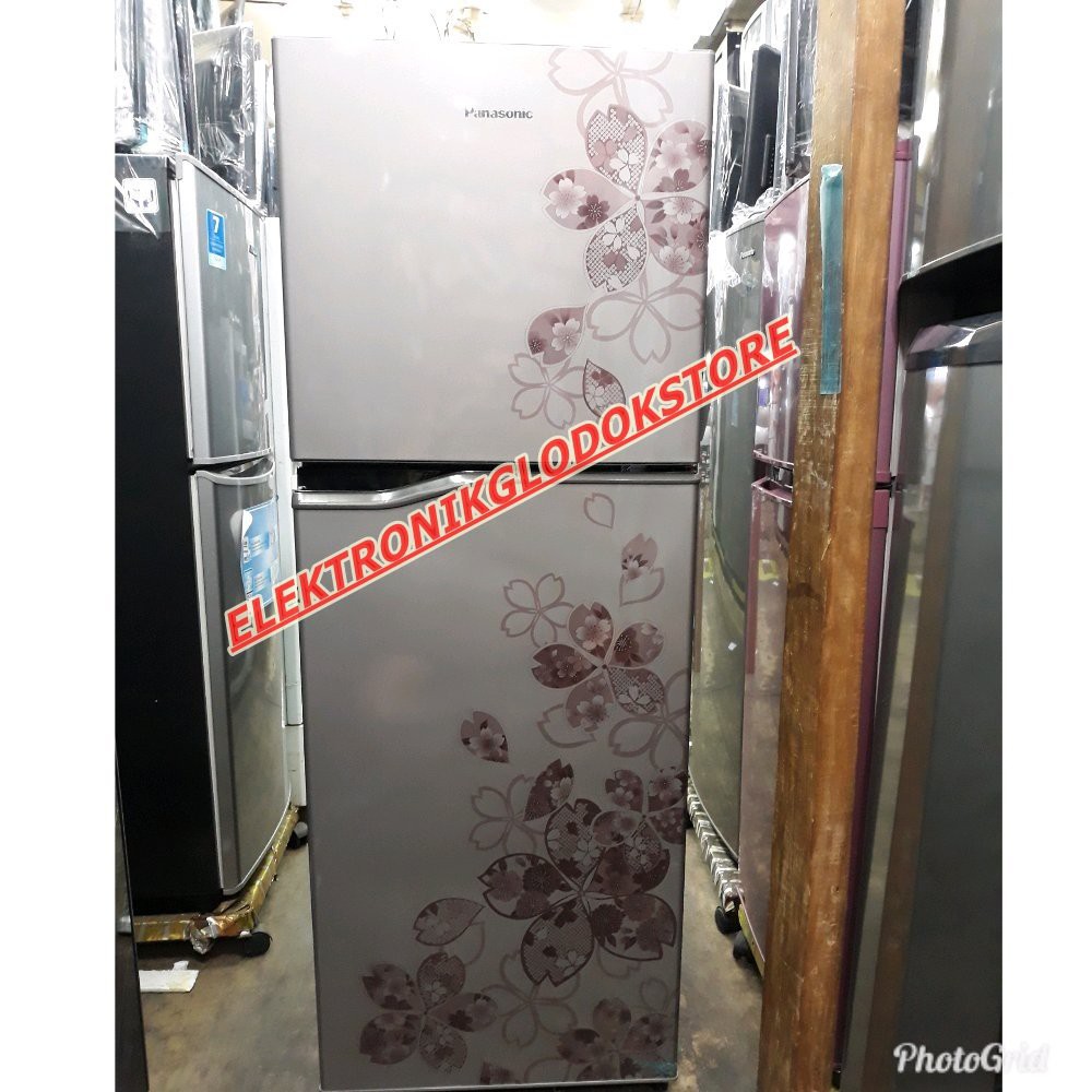 Dijual Kulkas 2 Pintu Panasonic 229N SS Big Ice Twist No Frost Berkualitas
