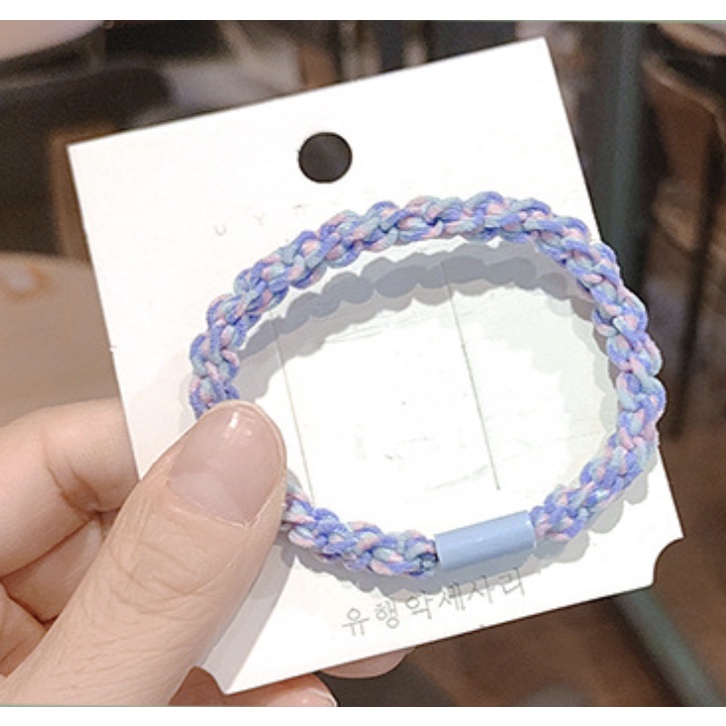 MURMURE.ID | KARET IKAT RAMBUT BASIC SIMPLE WARNA WARNI ALA KOREA HA164-PURPLE