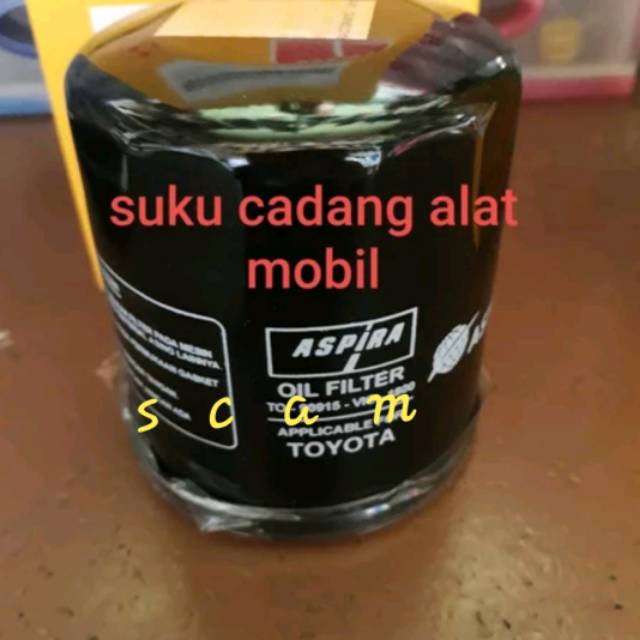SARINGAN OLI TOYOTA VIOS ASPIRA