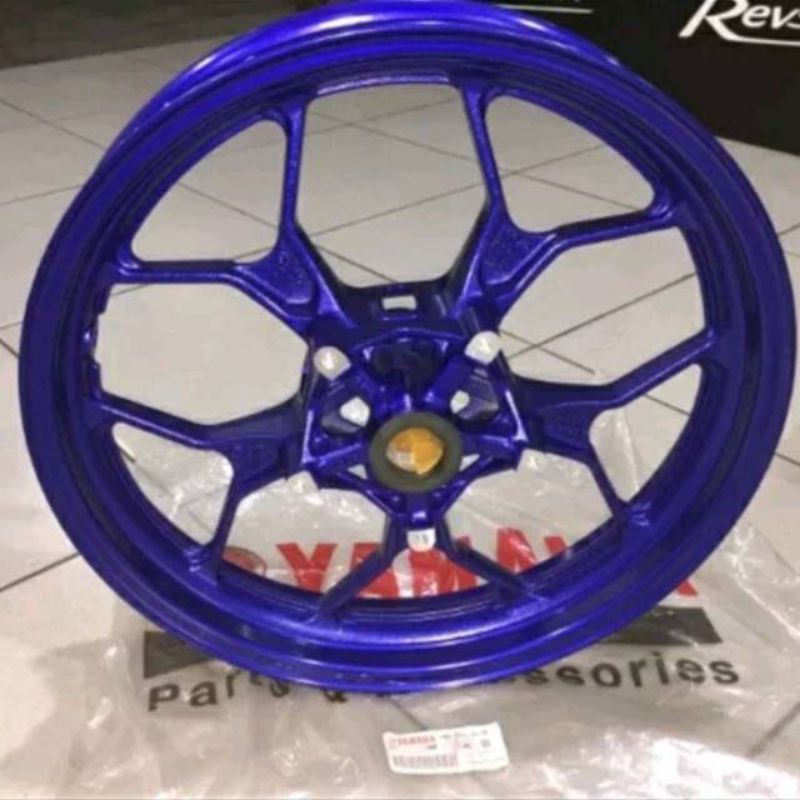 Velg depan Yamaha R25 original Biru