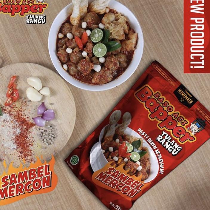 

Bestseller GRSYI BAKSO ACI BAPPER TULANG RANGU ORIGINAL DAN SAMBEL MERCON | BAKSO ACI BAPER | FROZEN