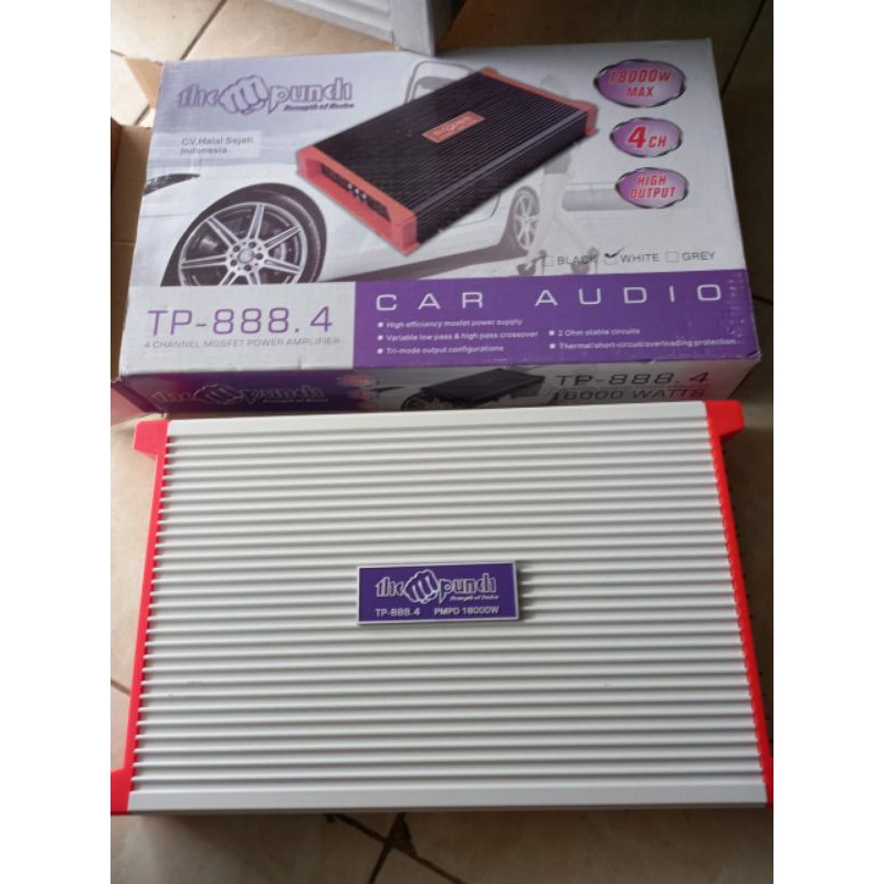 

power the Punch TP-888. 4