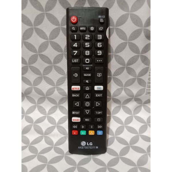 REMOT TV LG LCD/LED NETFLIK PRIME VIDEO AKB75675311