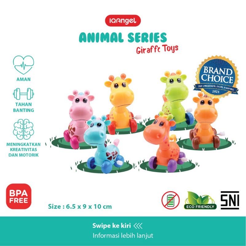 Iqangel Giraffe Toys