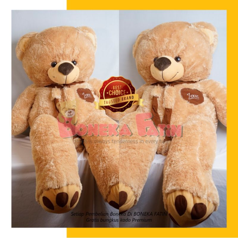 boneka Teddy bear super jumbo 1,5 meter