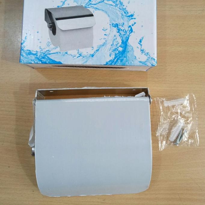

] Tempat Tissue Gulung Stainless/Tissue Roll Kamar Mandi/Tissue Toilet