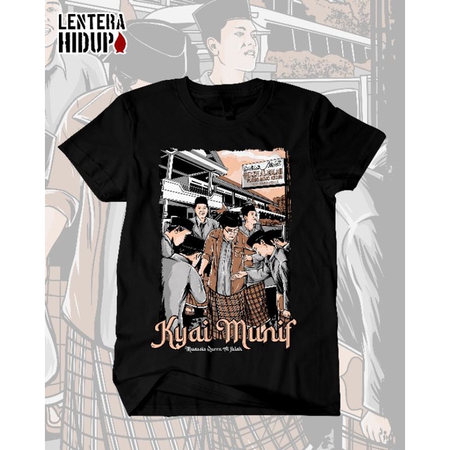 Kaos Santri TS. Kyai Munif Djazuli PP. Queen Al Falah Ploso
