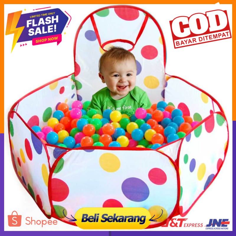 Bayar Di Tempat Mainan Kolam Mandi Bola Anak Ball Pool - B-200