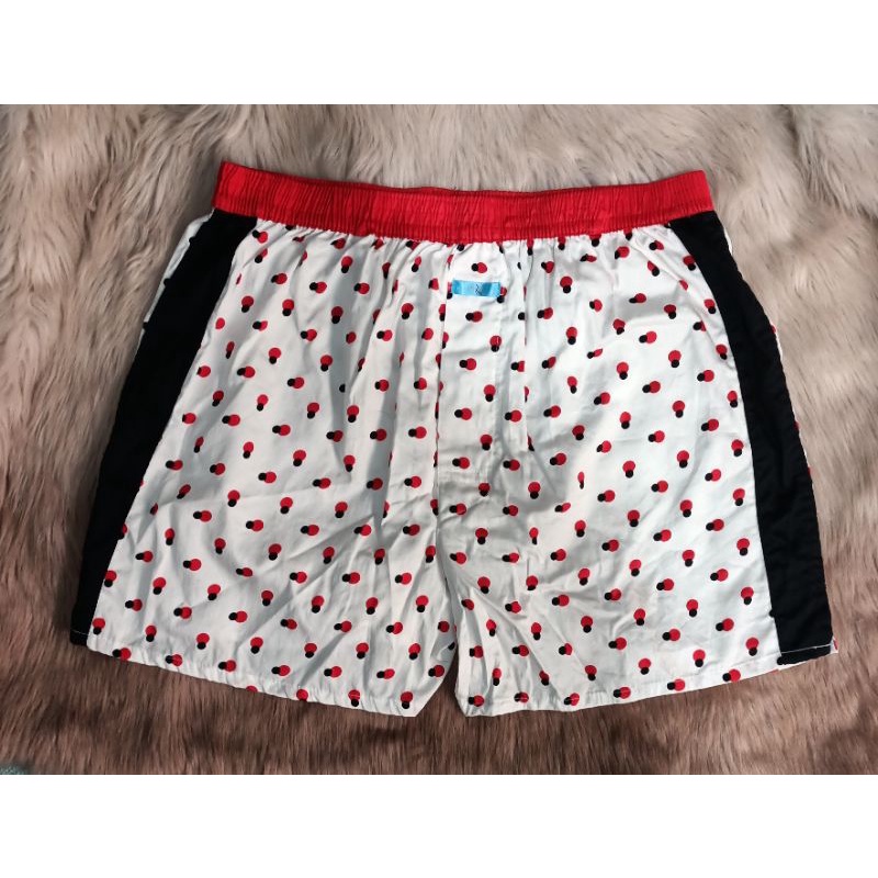 RENOMA Mens Underwear Cotton Woven Boxer Original / Korean Brand / Boxer Pria ( 3 Pcs ) Boleh di Mix