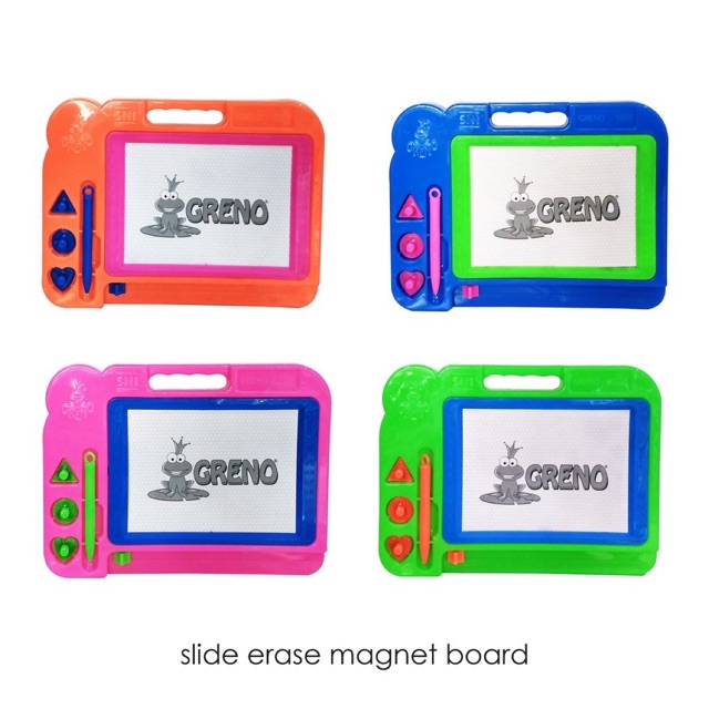 

SLIDE ERASE MAGNET BOARD PAPAN TULIS ANAK MURAH